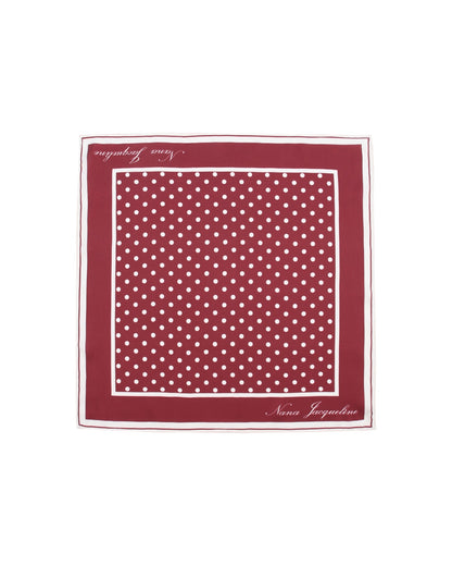 Bridget Pocket Square (Red)