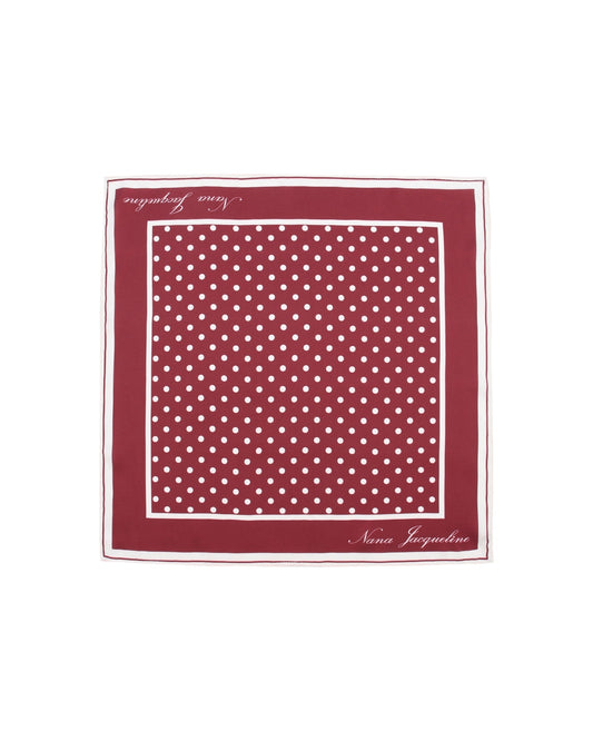 Bridget Pocket Square (Red)