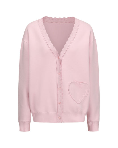 Carrie Cardigan (Pink)