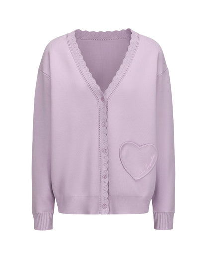 Carrie Cardigan (Purple)