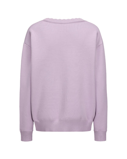 Carrie Cardigan (Purple)