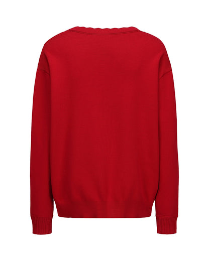 Carrie Cardigan (Red)