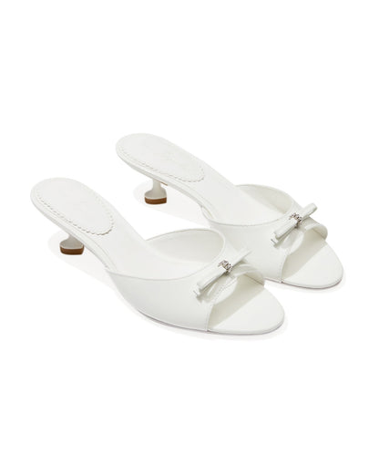 Ella Heart Shoes (White)