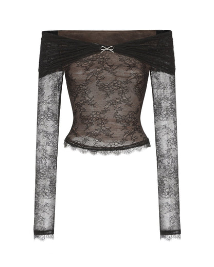 Evelina Top (Black) (Final Sale)