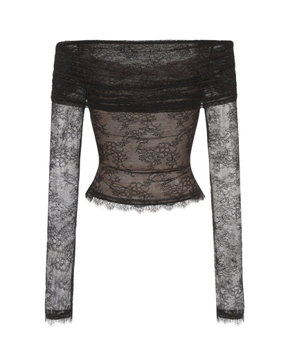 Evelina Top (Black) (Final Sale)