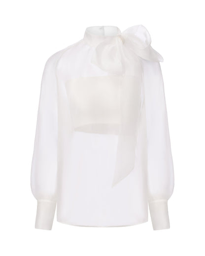 Evie Diamond Top (White) (Final Sale)