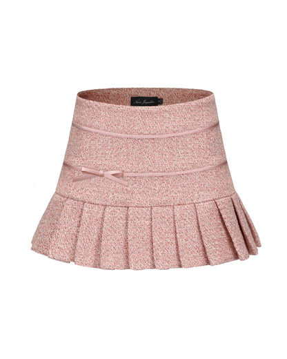 Gia Pleated Mini Skirt