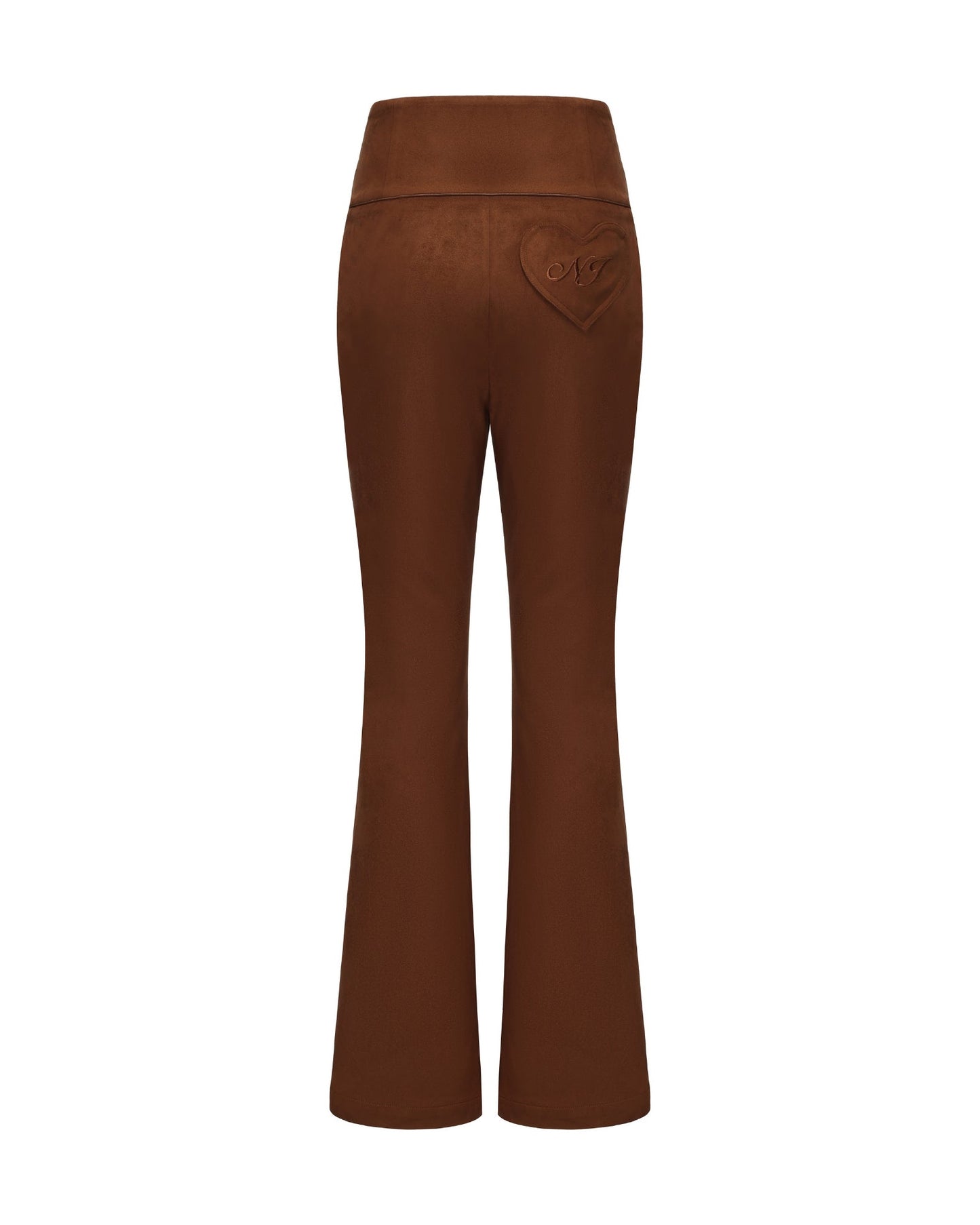 Hailey Flared Pants (Brown)