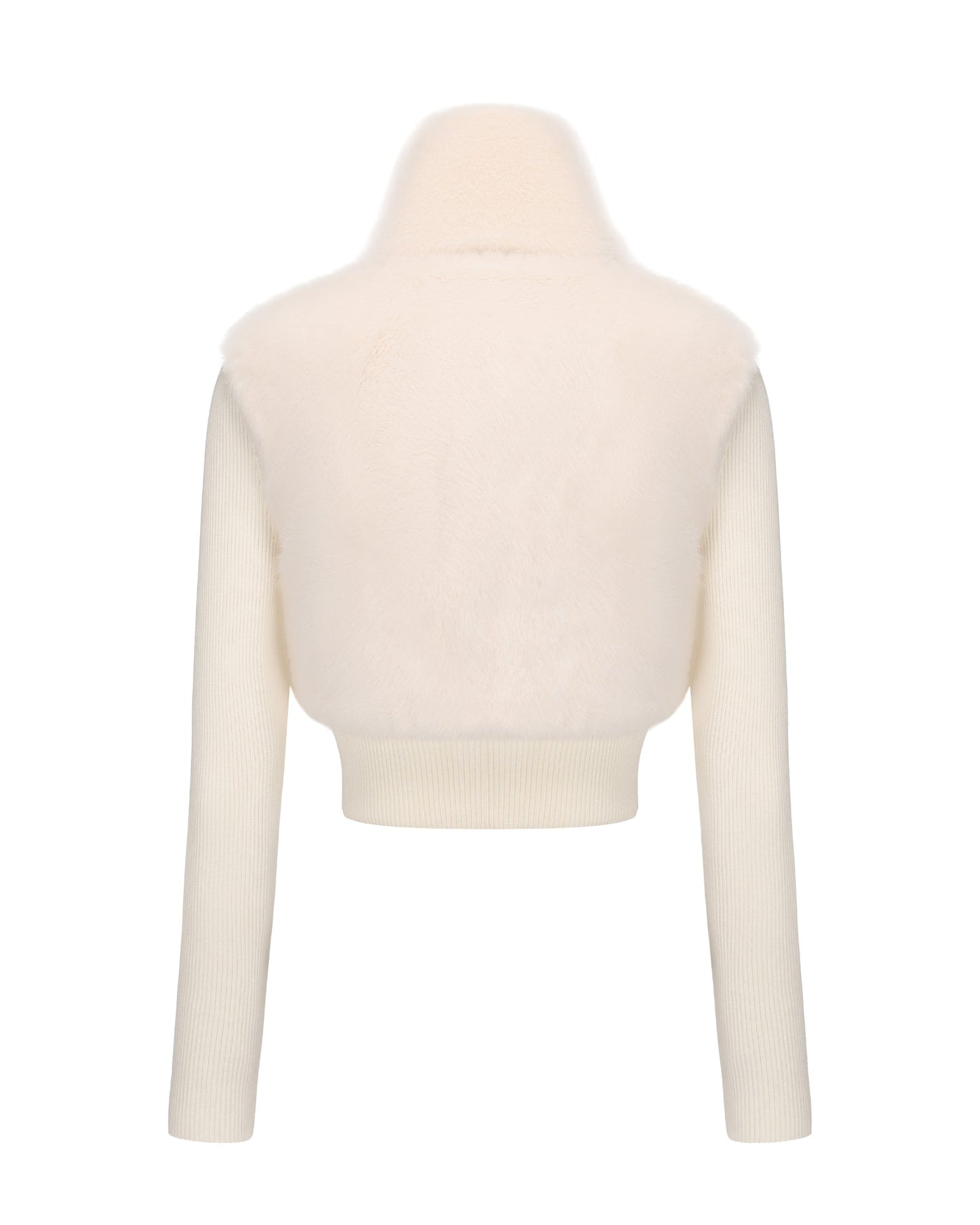 Hailey Knit Jacket (White)