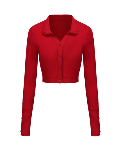 Jenna Cardigan (Red)