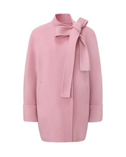 Juliette Cocoon Coat (Pink)