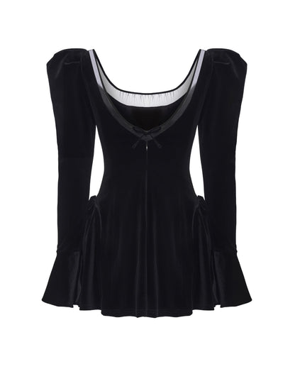 Leonora Velvet Mini Dress