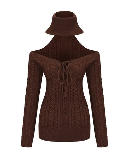 Margo Knit Dress (Brown)