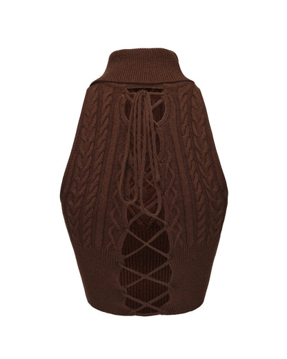 Margo Knit Top (Brown)