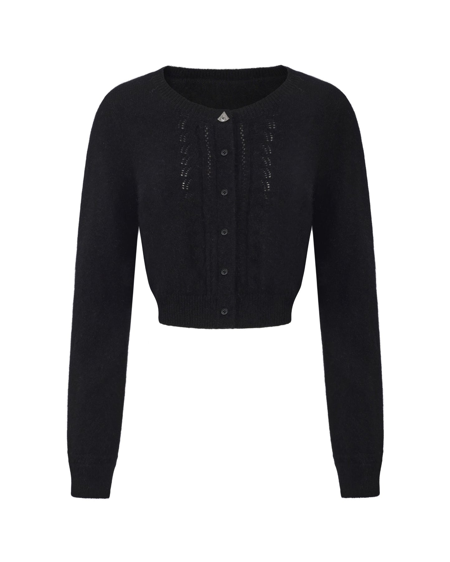 Mirabelle Knitted Cardigan (Black)