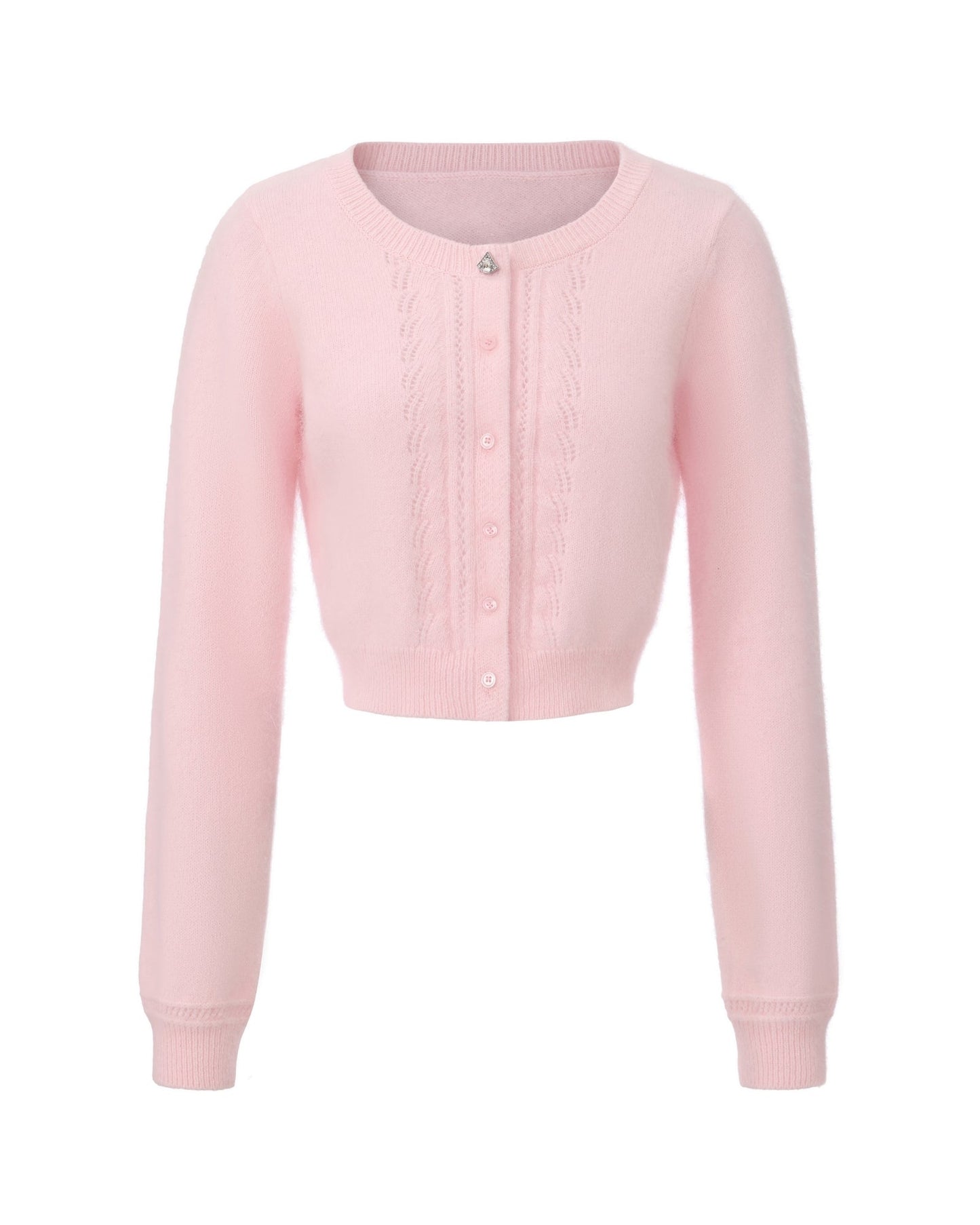 Mirabelle Knitted Cardigan (Pink)