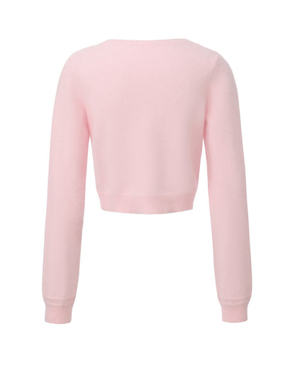 Mirabelle Knitted Cardigan (Pink)