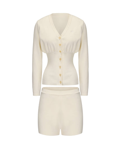Naomi Knit Set (White) (Final Sale)