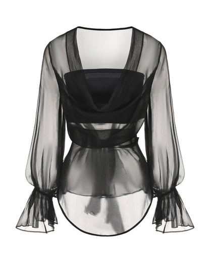 Nora Top (Black) (Final Sale)