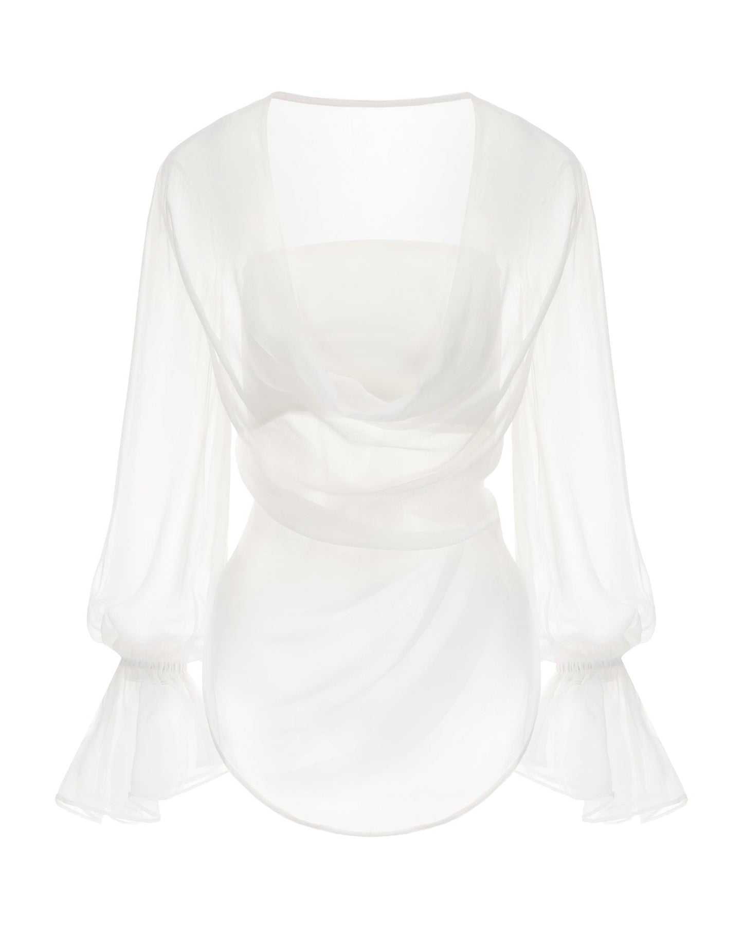 Nora Top (White) (Final Sale)