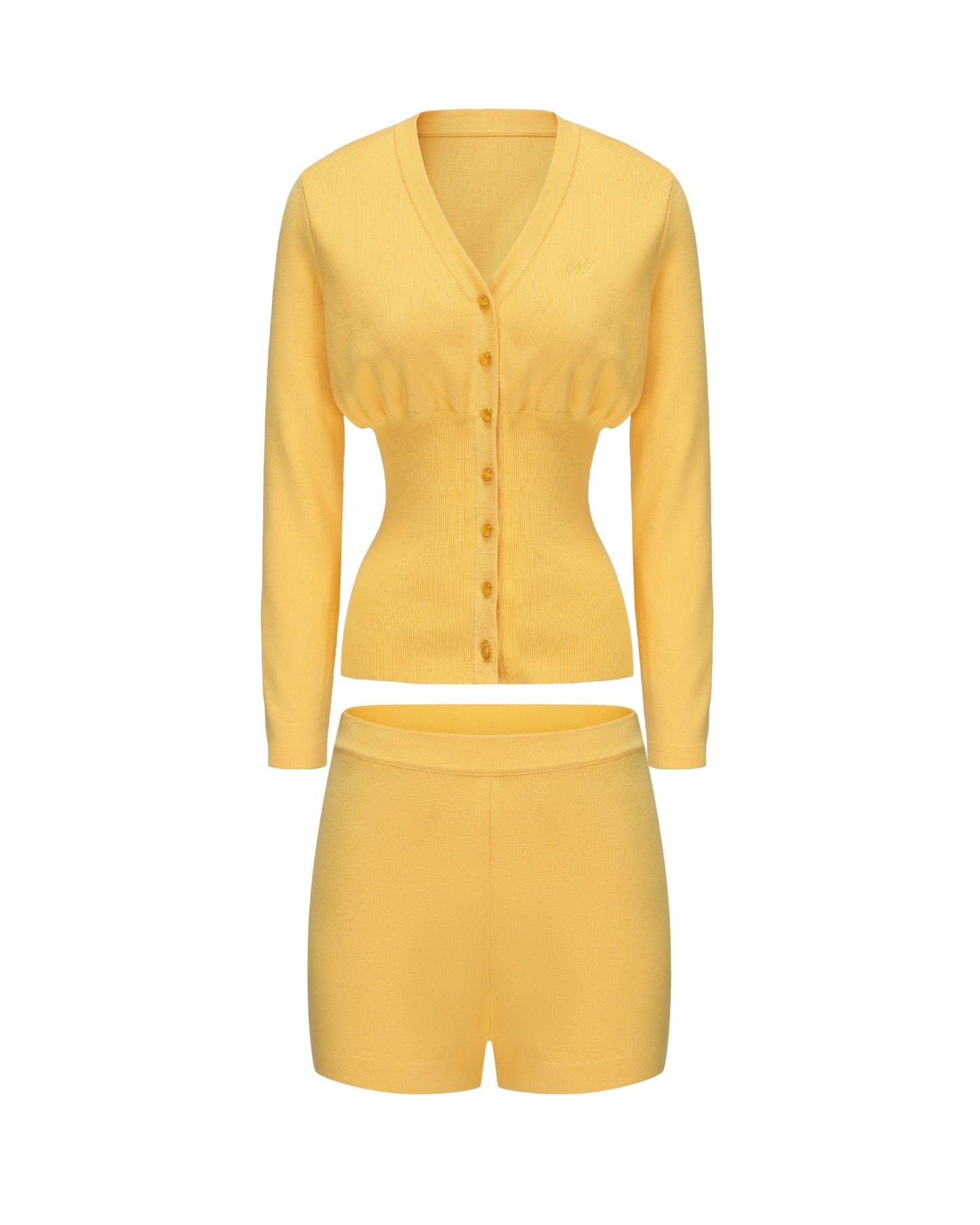 Naomi Knit Set (Yellow) (Final Sale)