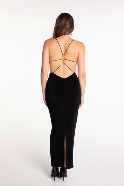 Chiara Dress (Black) (Final Sale)