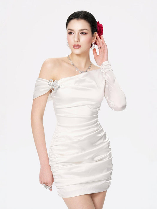 Marlene Dress (White) (Final Sale)