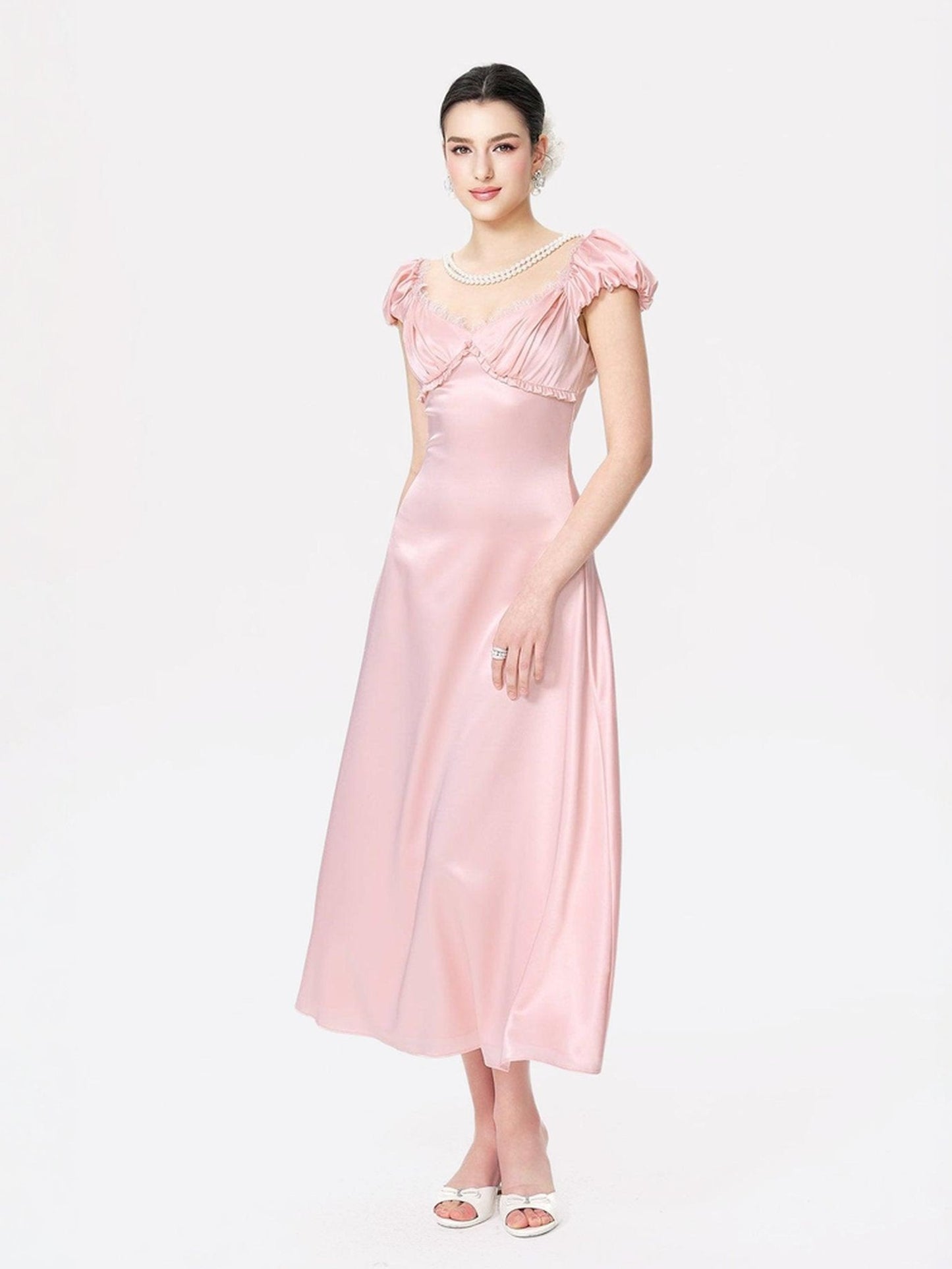 Elara Dress (Pink) (Final Sale)