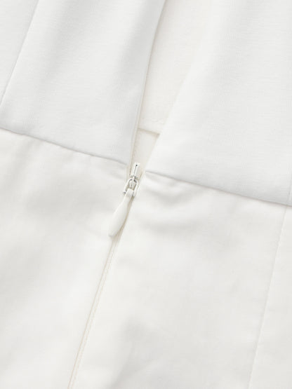 Emeline Corset White Dress