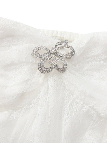 Lily Halter White Dress