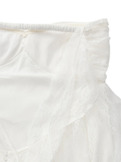 Lily Halter White Dress