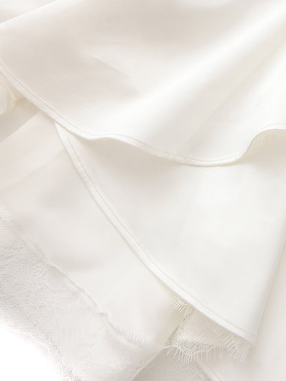 Daniella Off-Shoulder White Dress