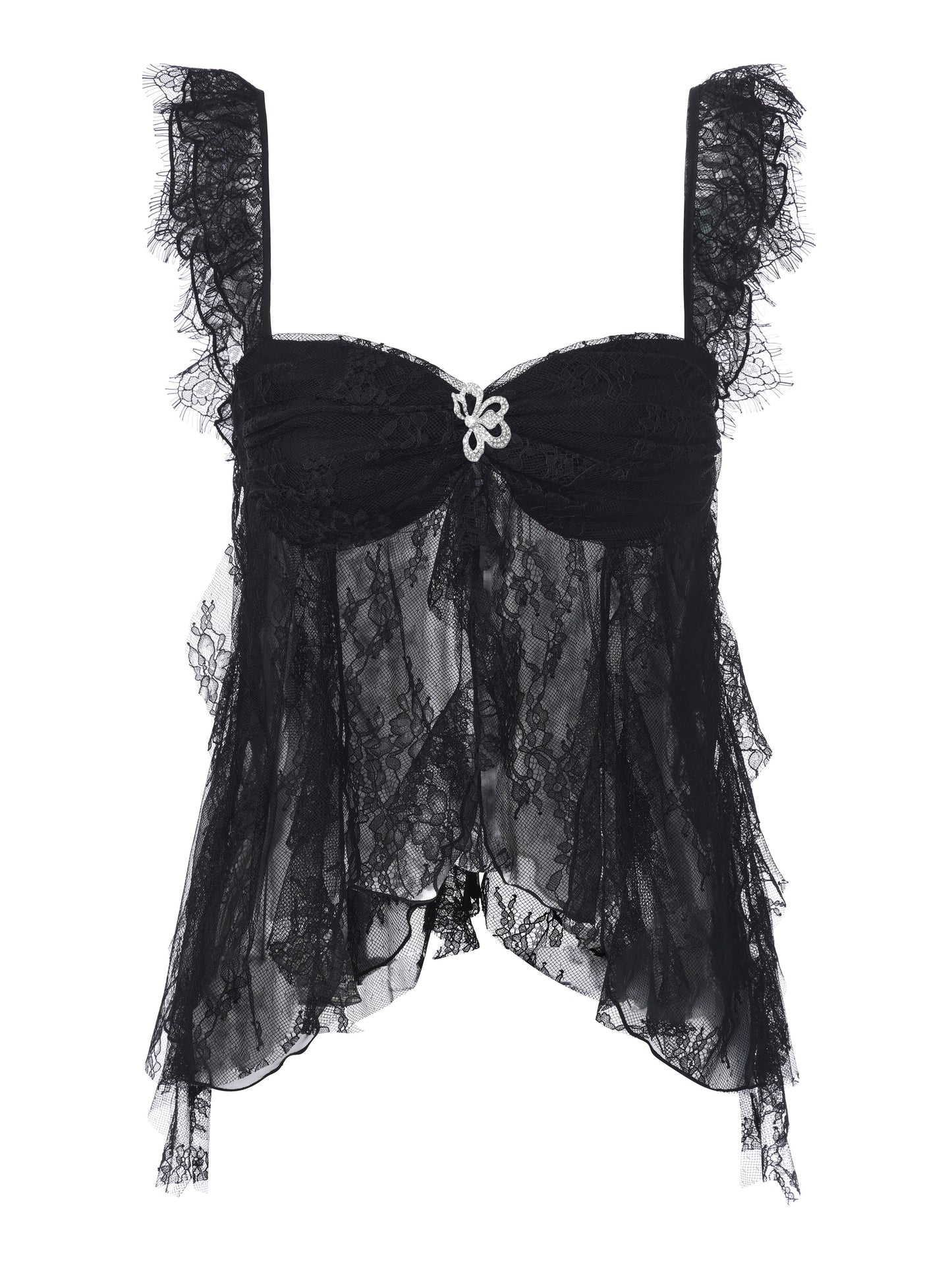 Faye Lace Black Top