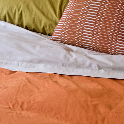 Percale Cotton Sheet Set in Distant Blue