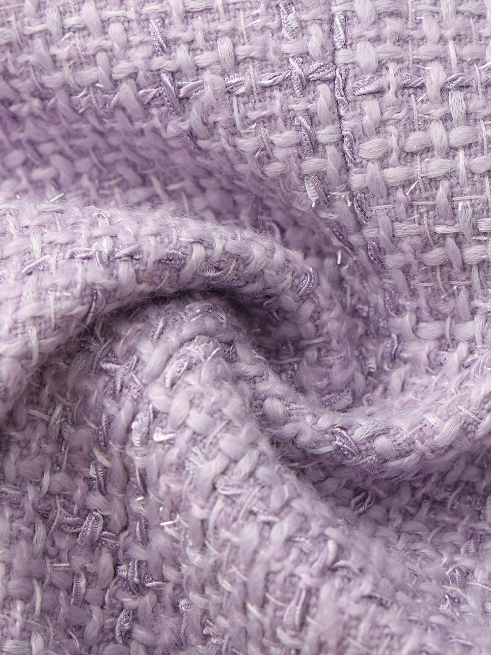 Maya Textured Lapel Purple Suit Jacket