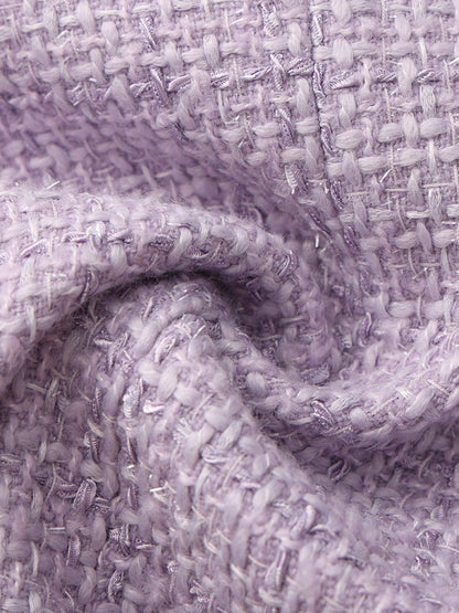 Maya Textured Lapel Purple Suit Jacket
