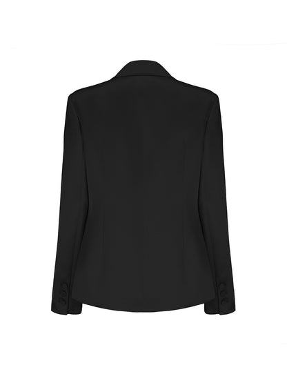 Cassandra Blazer (Black) (Final Sale)