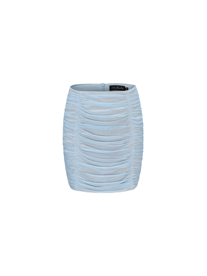 Aurora Mini Skirt (Pale Blue)  (Final Sale)