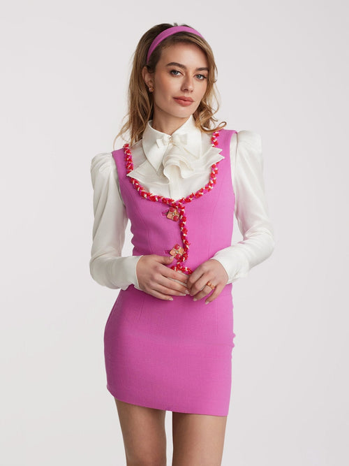 Lisette Vest Top (Pink)