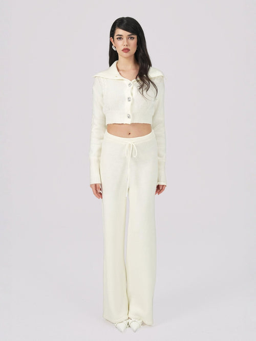 Addison Pants (White) (Final Sale)