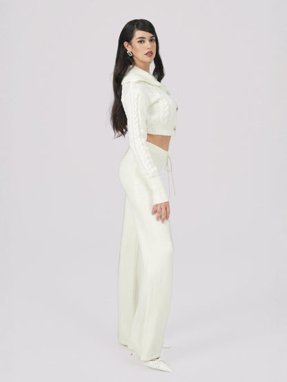 Addison Pants (White) (Final Sale)