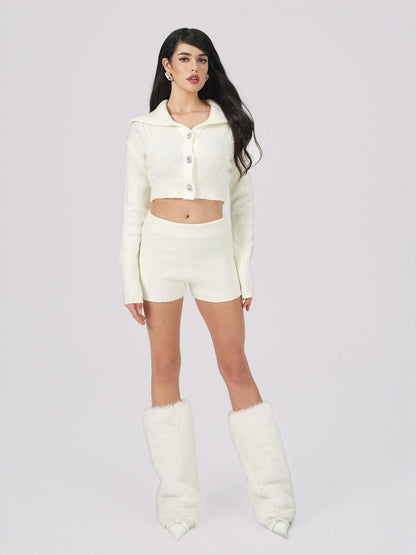 Alexis Shorts (White) (Final Sale)
