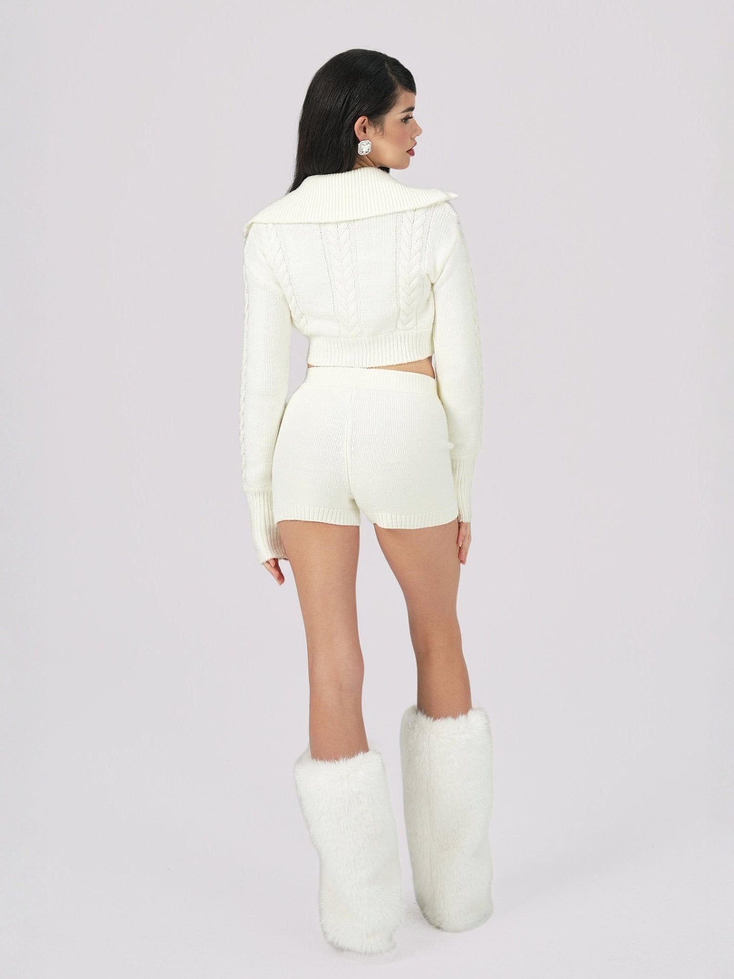 Alexis Shorts (White) (Final Sale)