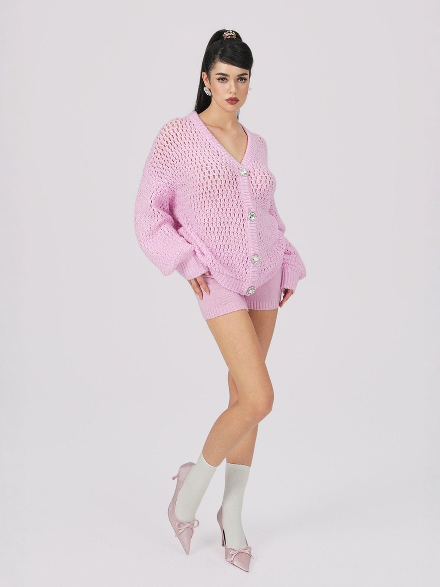 Alexis Shorts (Pink) (Final Sale)