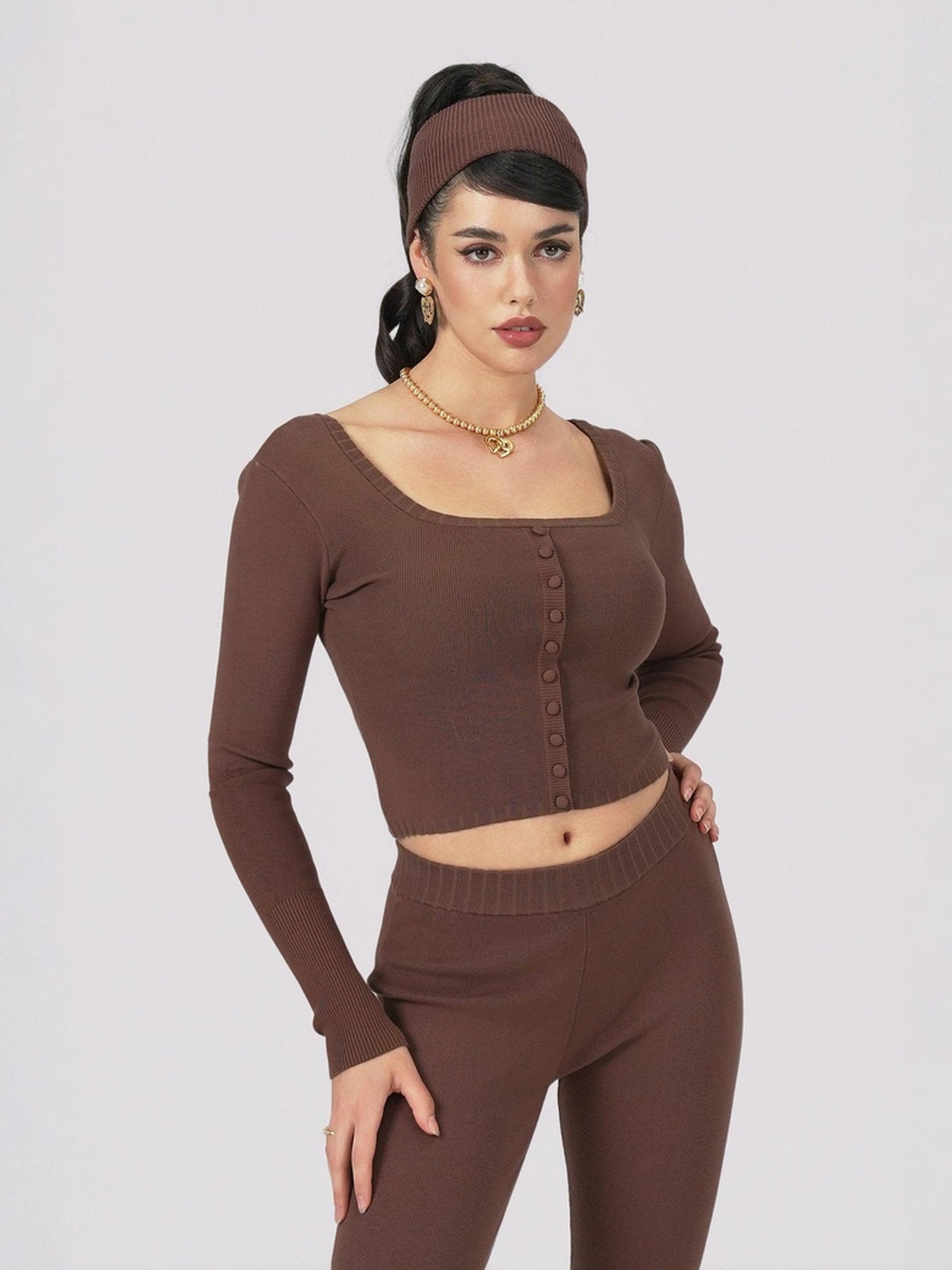 Holly Headband (Brown)