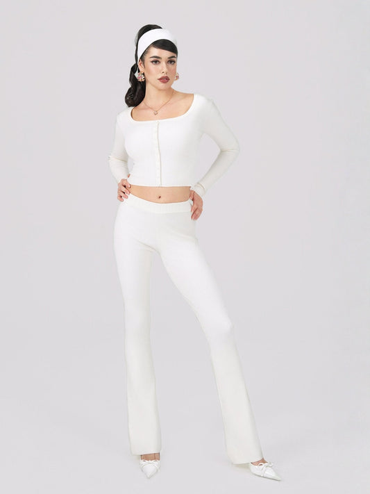 Holly Pants (White) (Final Sale)