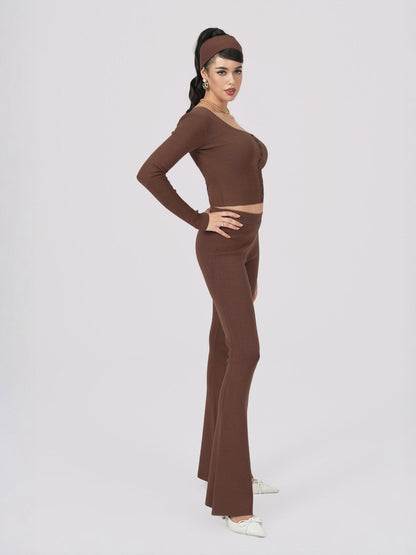 Holly Top (Brown) (Final Sale)