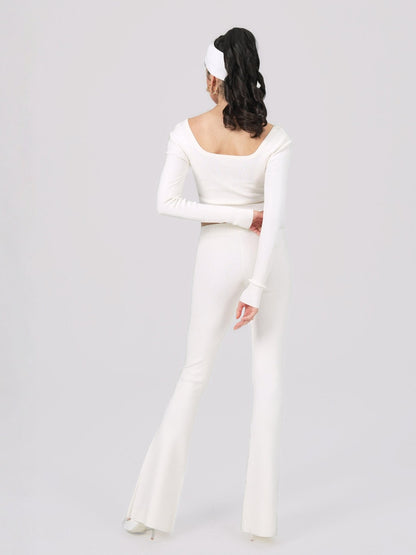 Holly Pants (White) (Final Sale)