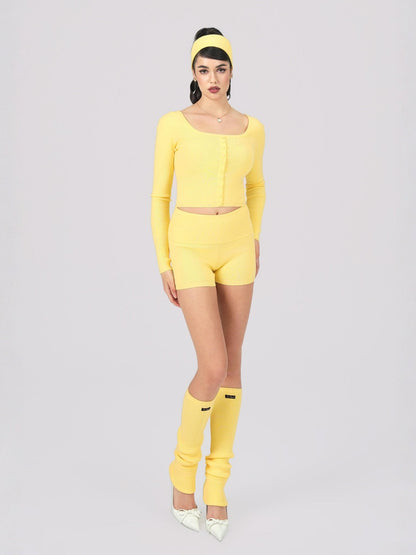 Holly Shorts (Yellow) (Final Sale)