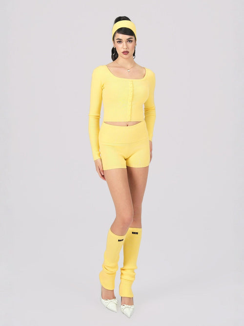 Holly Shorts (Yellow) (Final Sale)